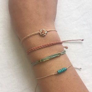 4 miscellaneous Pura Vida bracelets